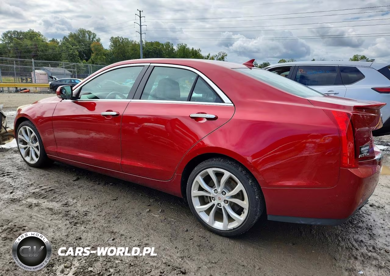 2014 Cadillac Ats Performance VIN:1G6AJ5SX0E0107343 - 2