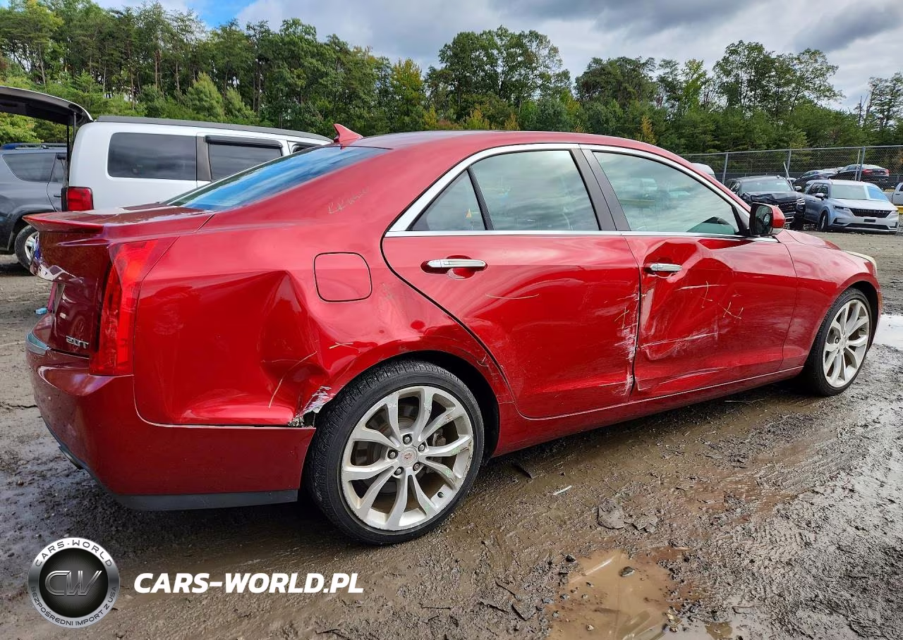 2014 Cadillac Ats Performance VIN:1G6AJ5SX0E0107343 - 3