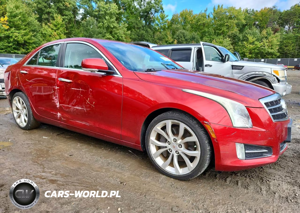 2014 Cadillac Ats Performance VIN:1G6AJ5SX0E0107343 - 4