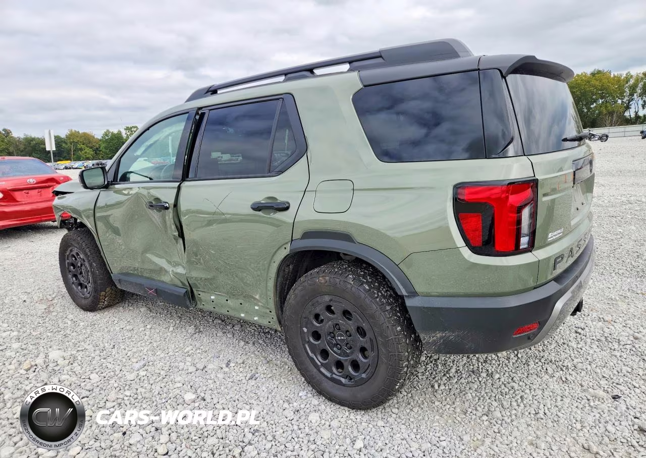 2026 Honda Passport Trailsport Elite VIN:5FNYF9H86TB028083 - 2