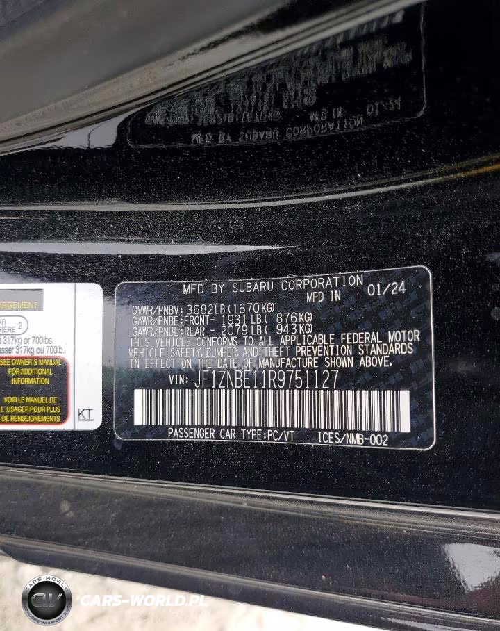 2024 Toyota Gr 86 Premium VIN:JF1ZNBE11R9751127 - 12