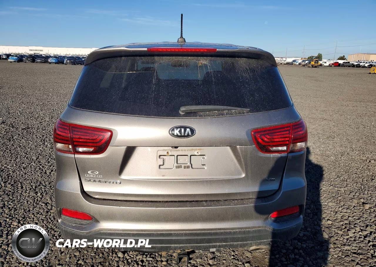 2019 Kia Sorento Lx V6 VIN:5XYPGDA5XKG456161 - 6