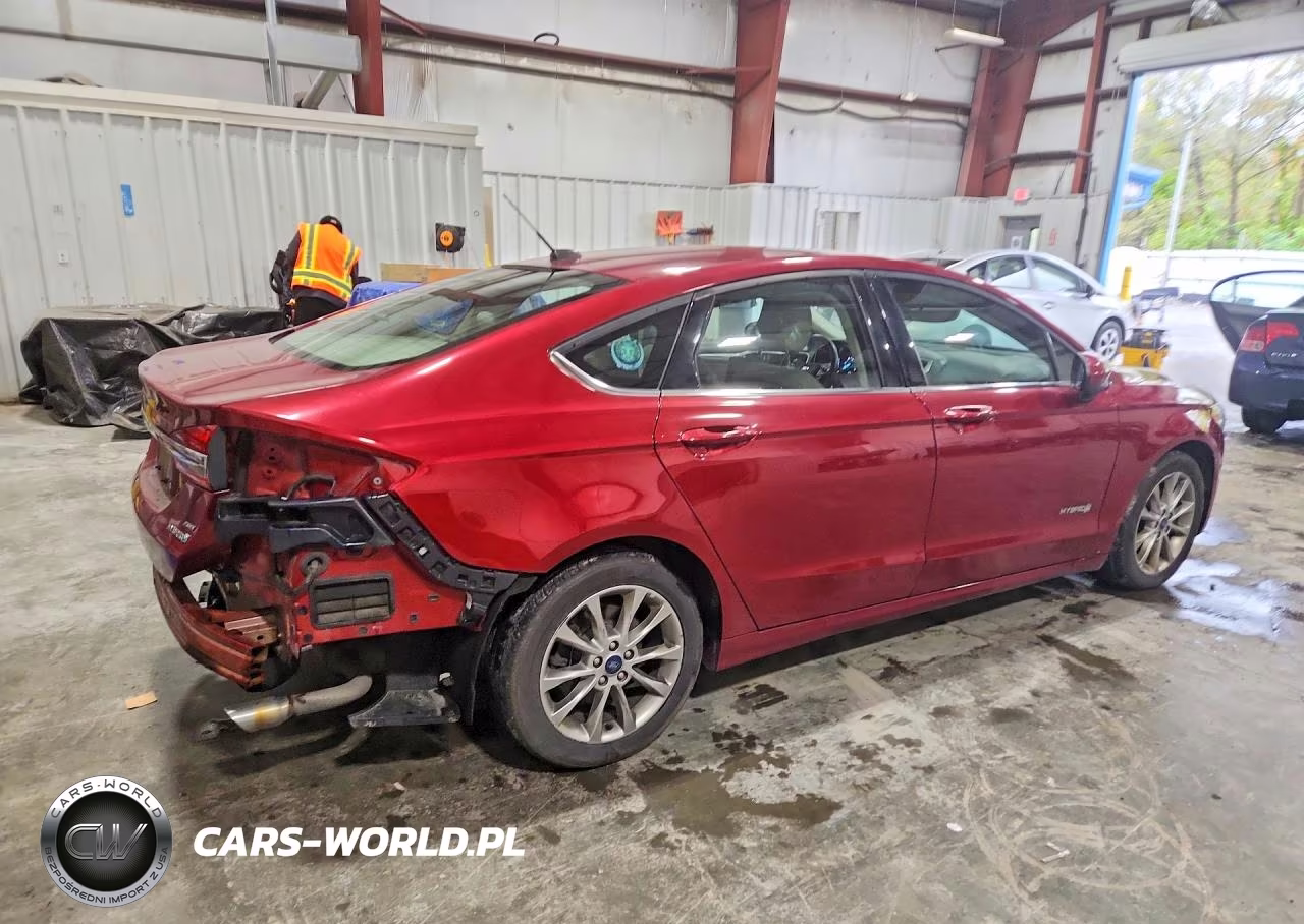 2017 Ford Fusion Se Hybrid VIN:3FA6P0LU5HR288071 - 3