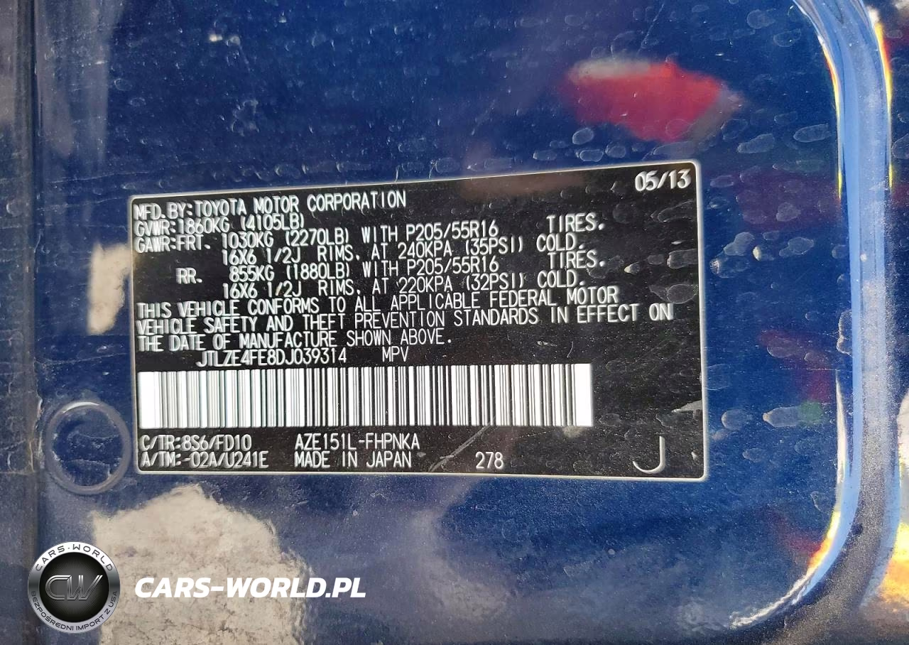 2013 Scion Xb Base VIN:JTLZE4FE8DJ039314 - 12