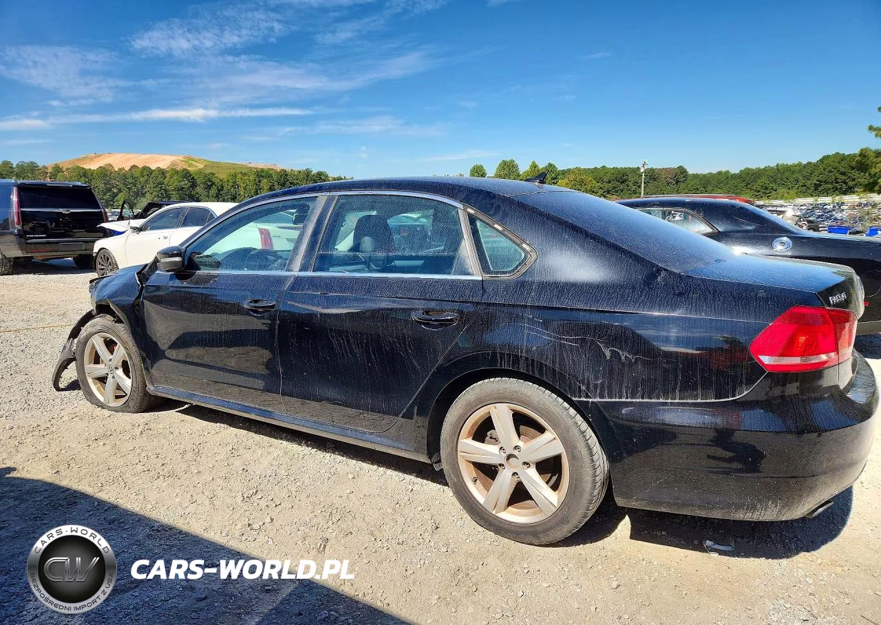 2013 Volkswagen Passat Se VIN:1VWBP7A34DC063559 - 2