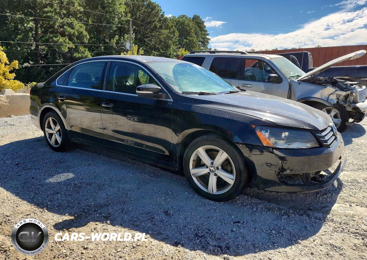 2013 Volkswagen Passat Se VIN:1VWBP7A34DC063559 - 4