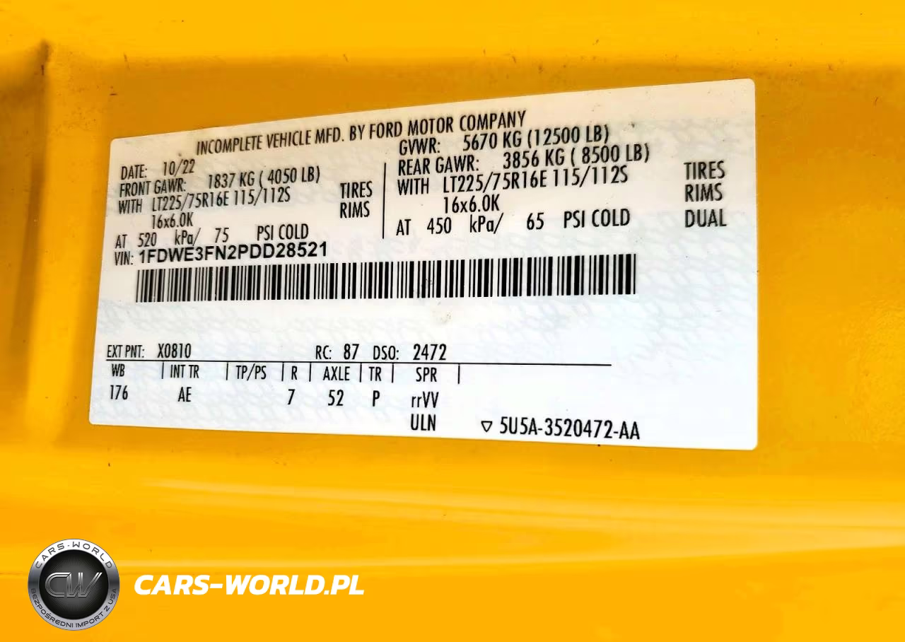2023 Ford Econoline - Box Truck VIN:1FDWE3FN2PDD28521 - 14