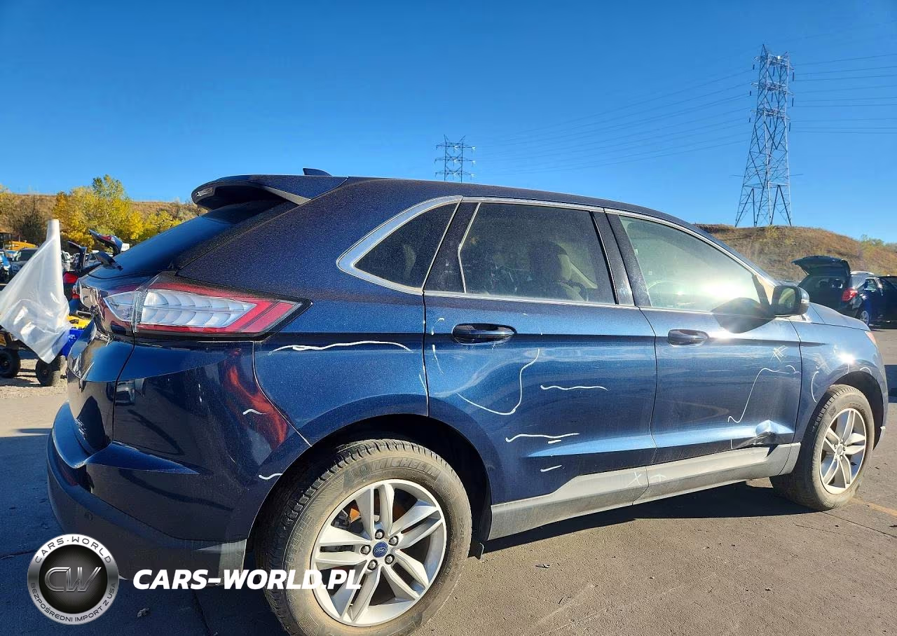 2017 Ford Edge Sel VIN:2FMPK4J85HBC16095 - 3
