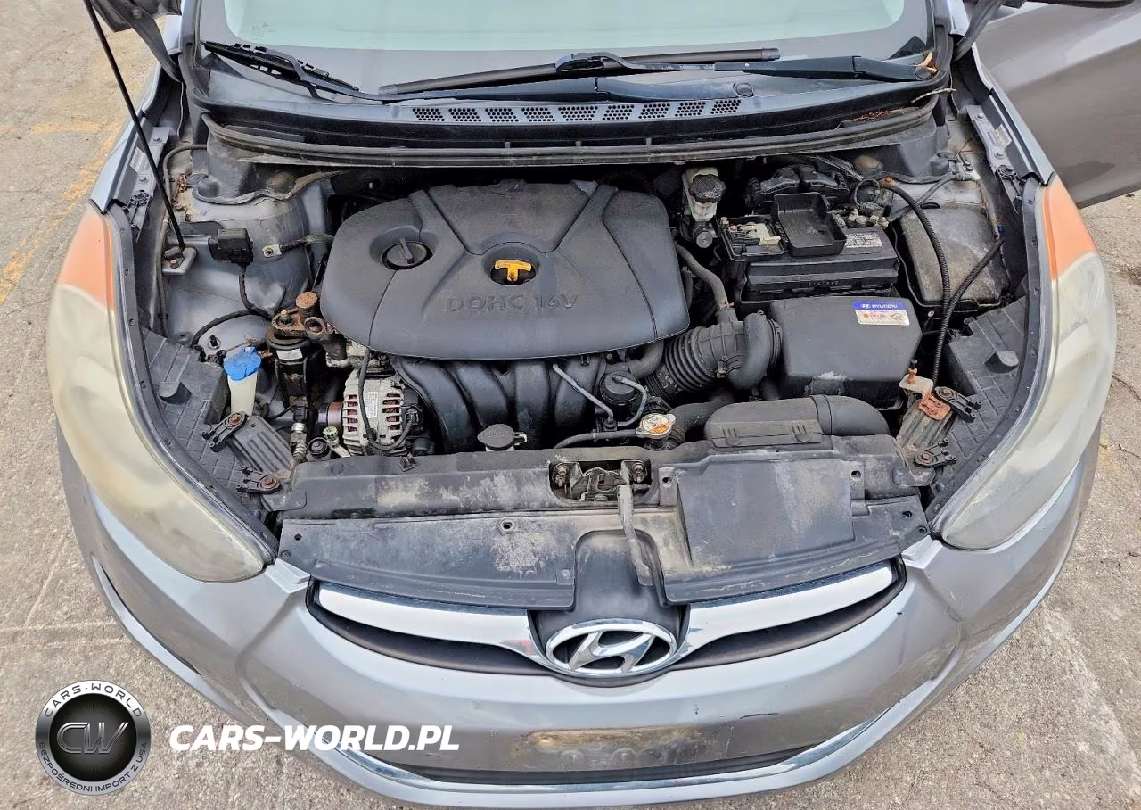 2013 Hyundai Elantra Gls VIN:KMHDH4AE0DU719903 - 11