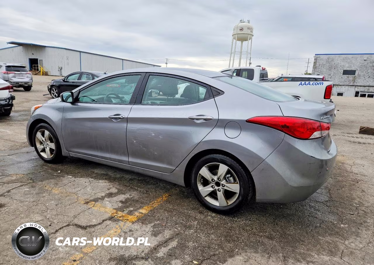 2013 Hyundai Elantra Gls VIN:KMHDH4AE0DU719903 - 2