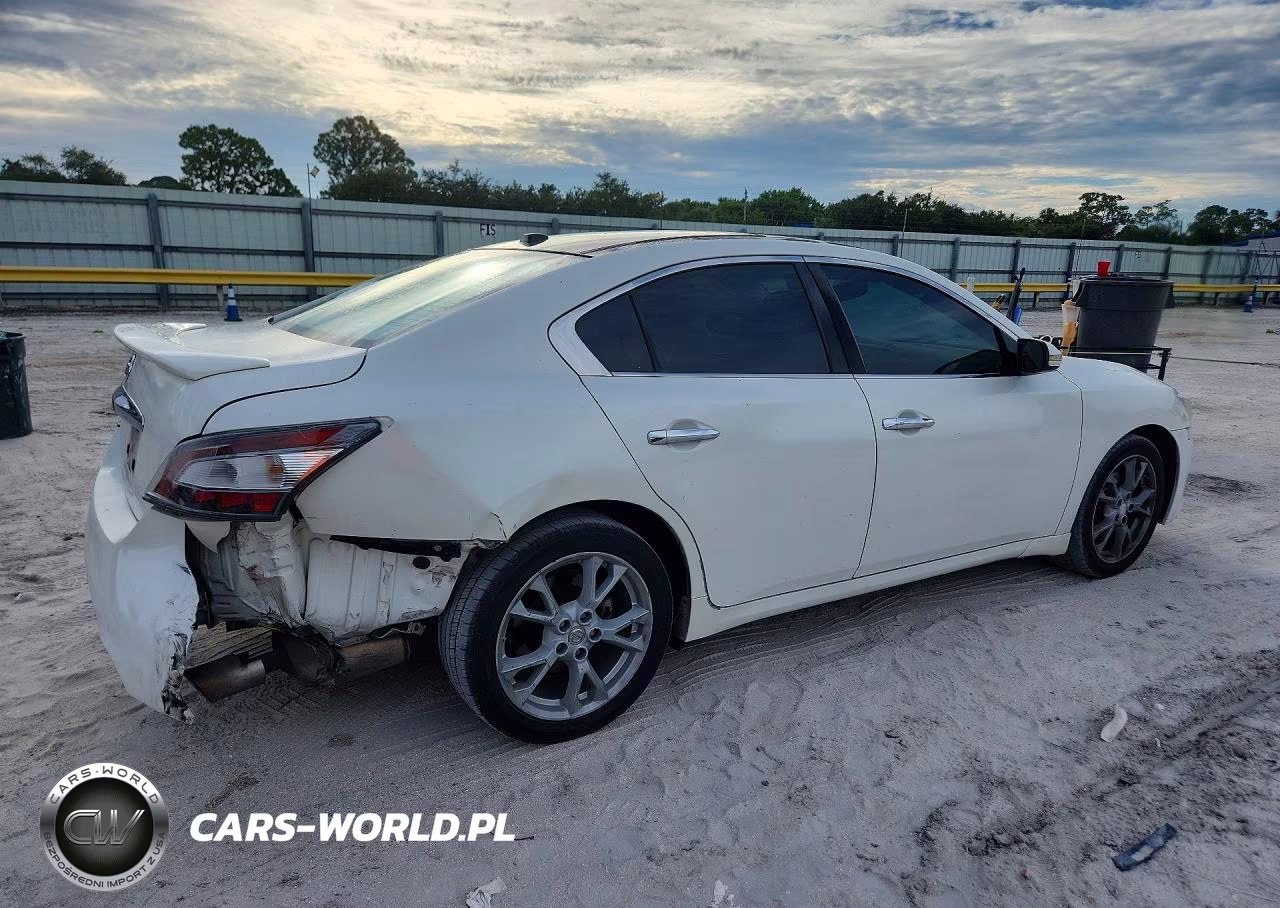 2012 Nissan Maxima 3.5 S VIN:1N4AA5AP9CC840040 - 3
