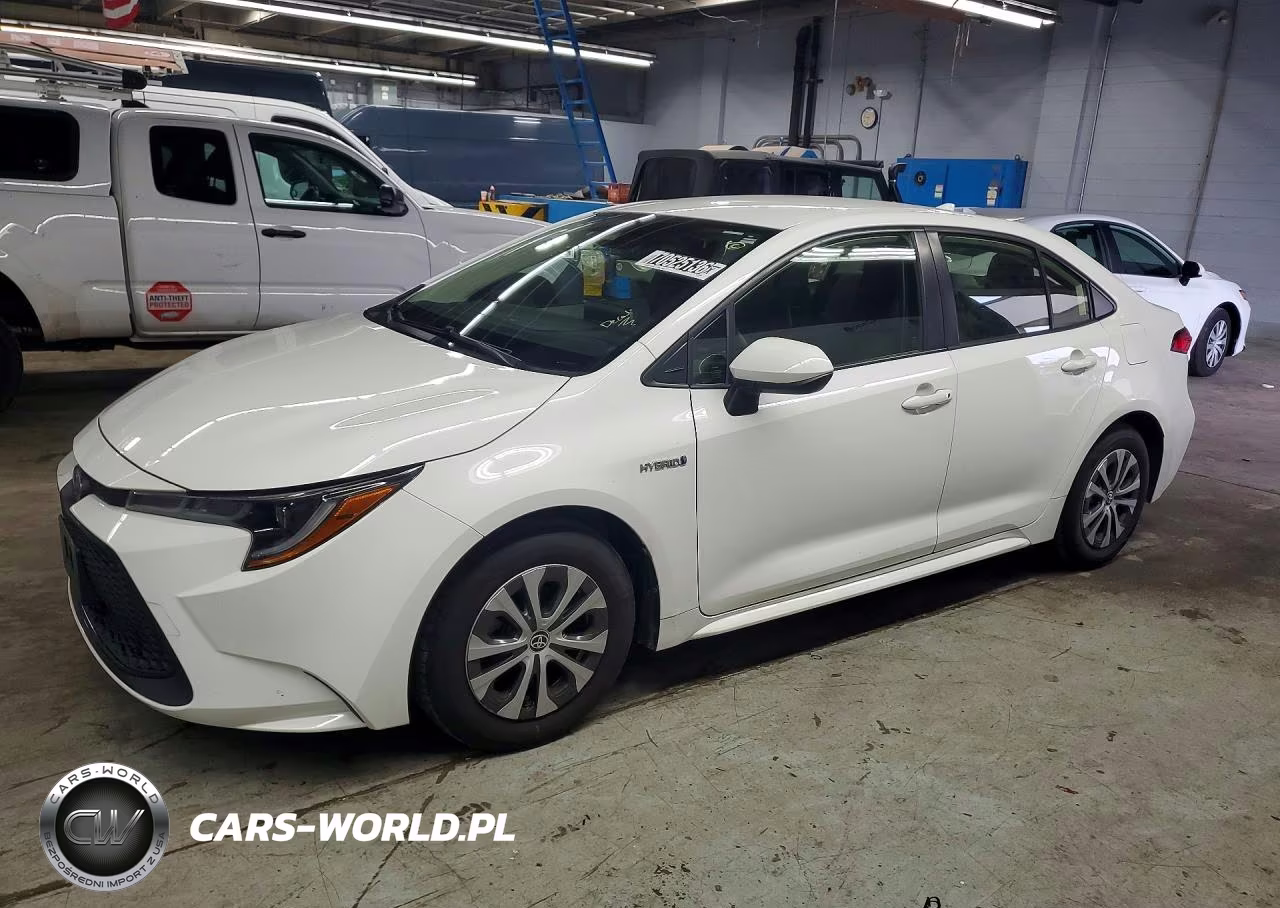 2021 Toyota Corolla Le VIN:JTDEAMDE6MJ011908 - 1