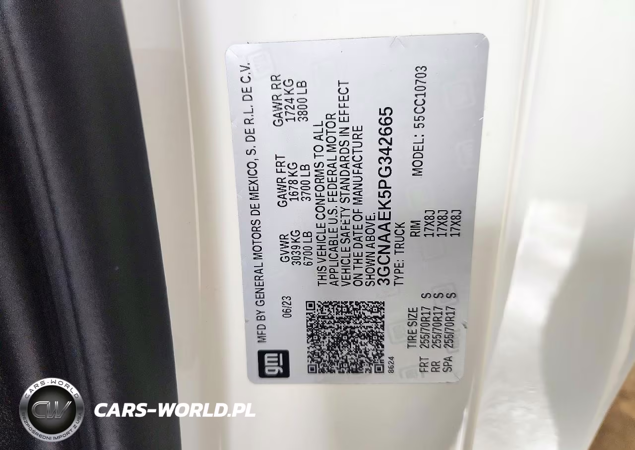 2023 Chevrolet Silverado C1500 VIN:3GCNAAEK5PG342665 - 12