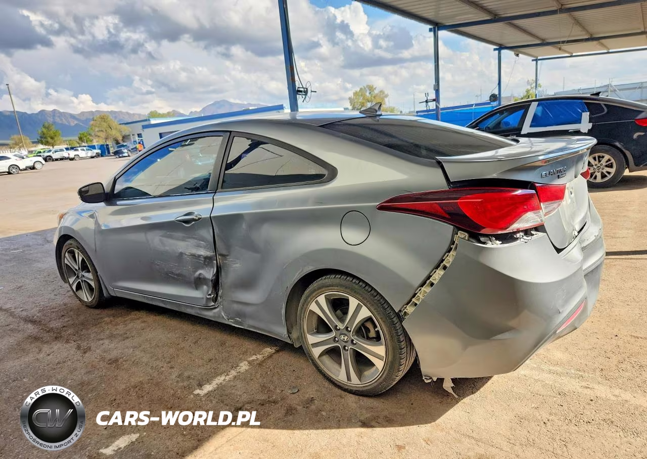 2014 Hyundai Elantra Coupe Base VIN:KMHDH6AH4EU029370 - 2