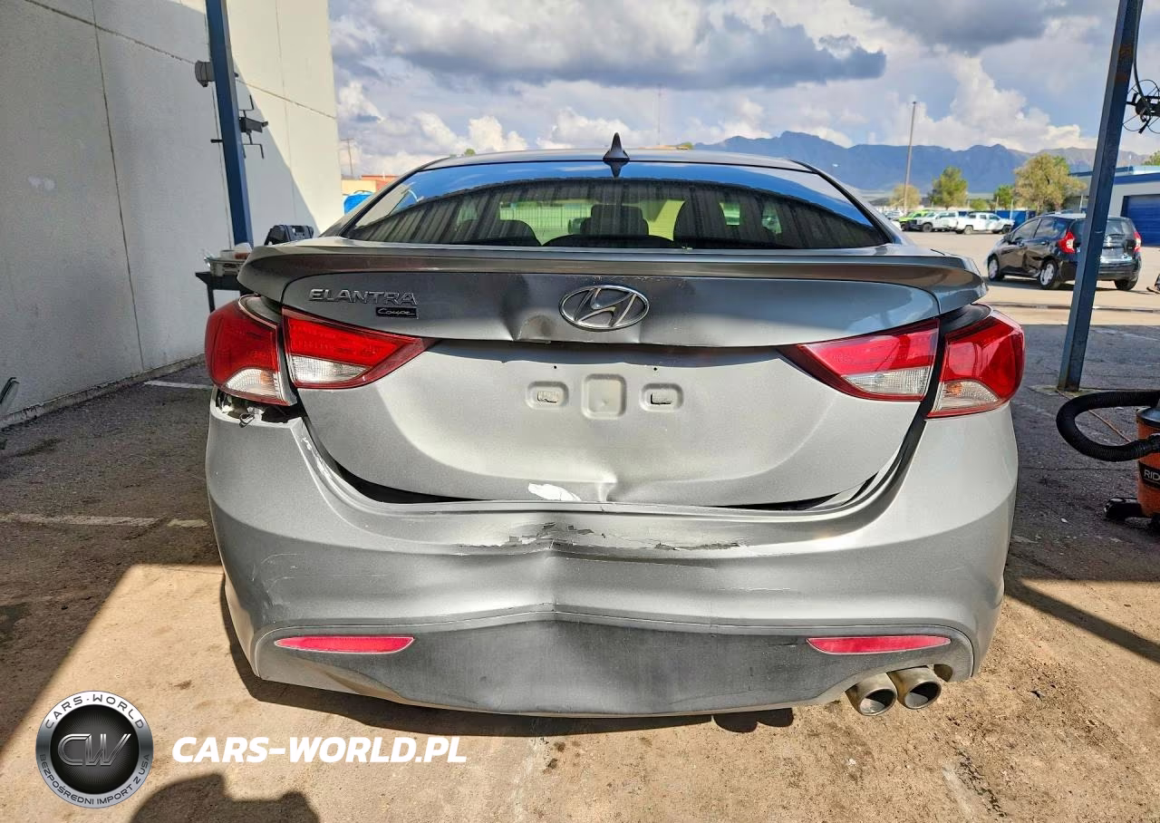 2014 Hyundai Elantra Coupe Base VIN:KMHDH6AH4EU029370 - 6