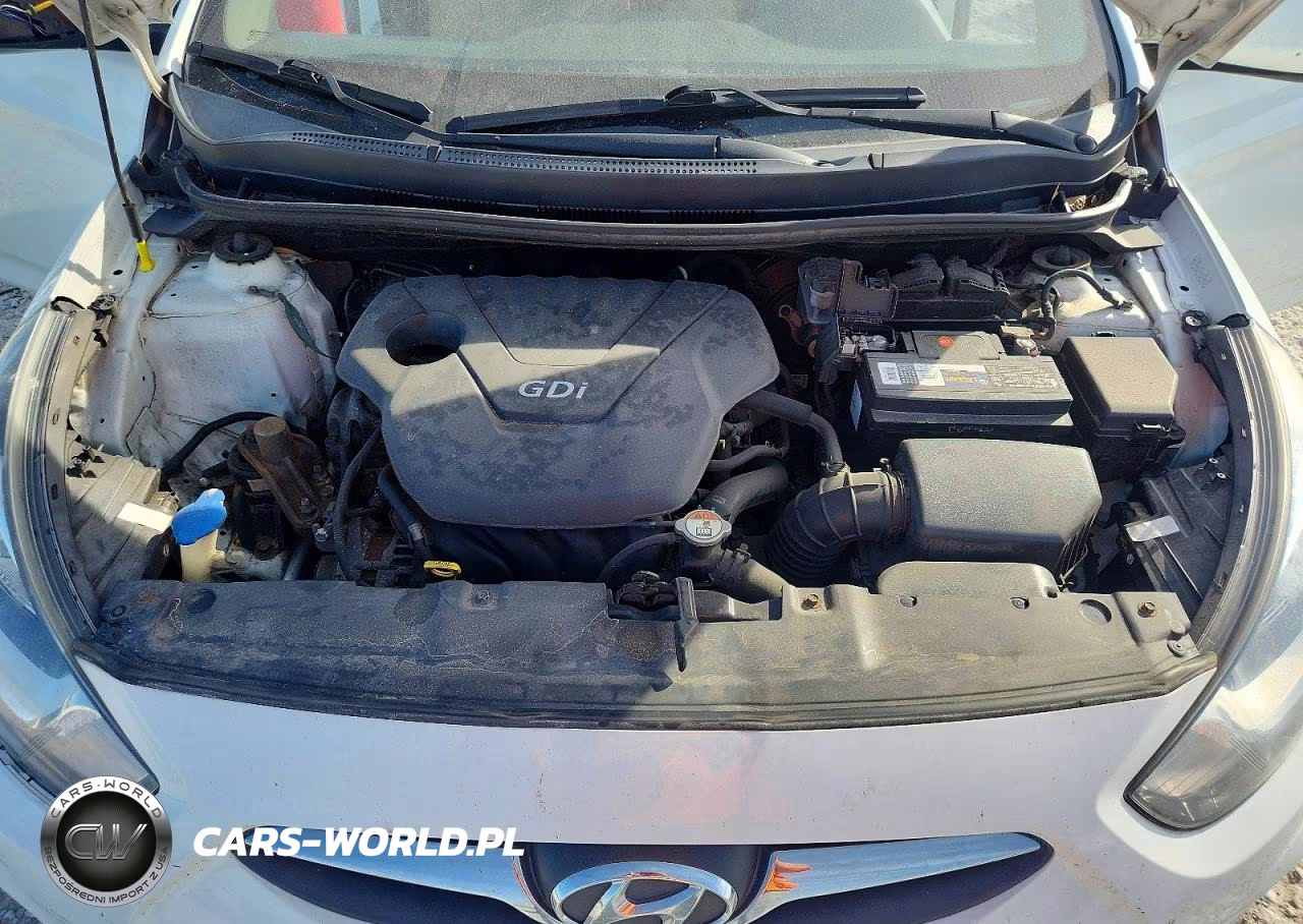 2013 Hyundai Accent Gls VIN:KMHCT4AE4DU555050 - 11