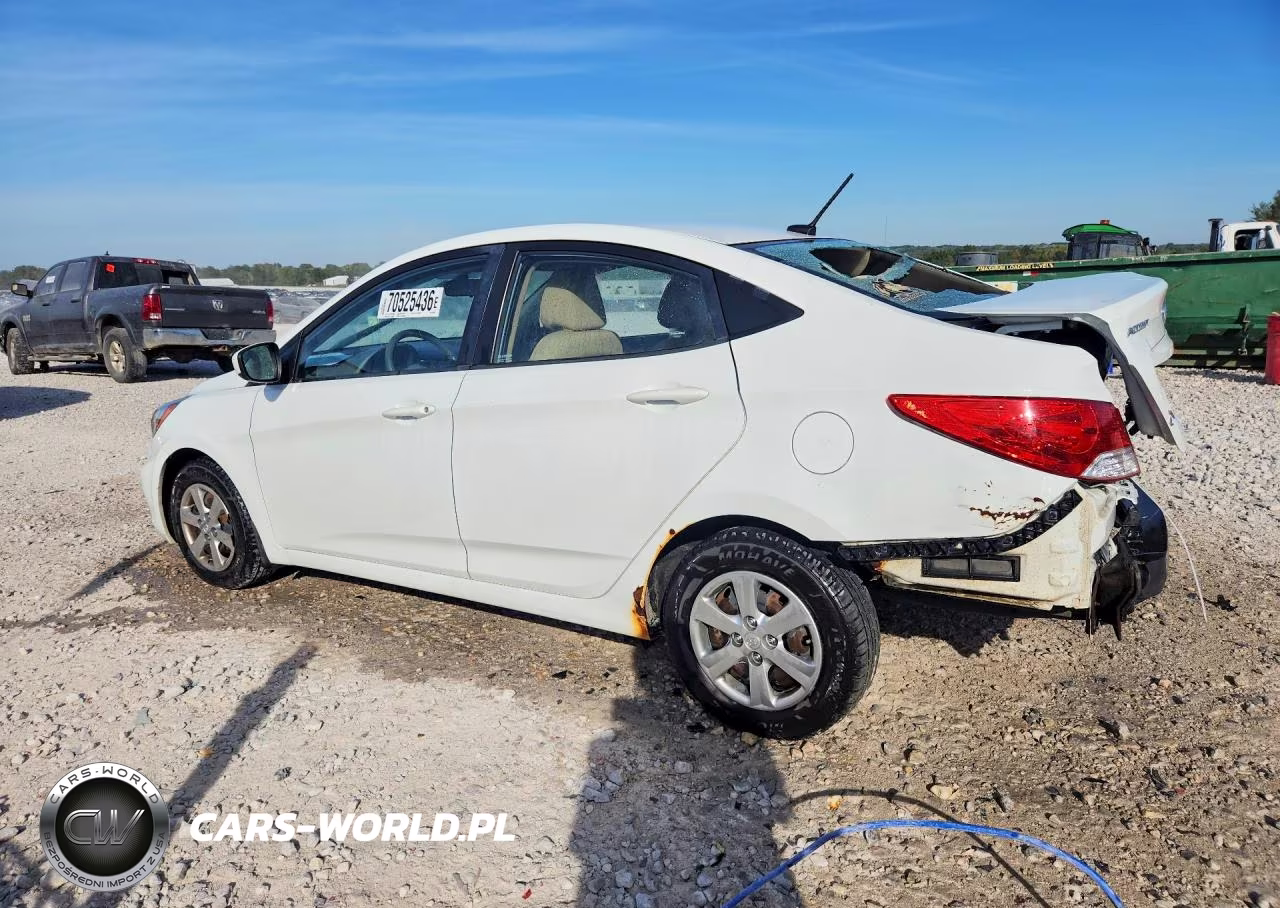 2013 Hyundai Accent Gls VIN:KMHCT4AE4DU555050 - 2