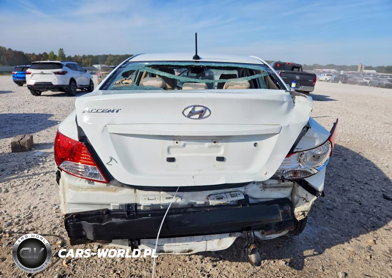 2013 Hyundai Accent Gls VIN:KMHCT4AE4DU555050 - 6