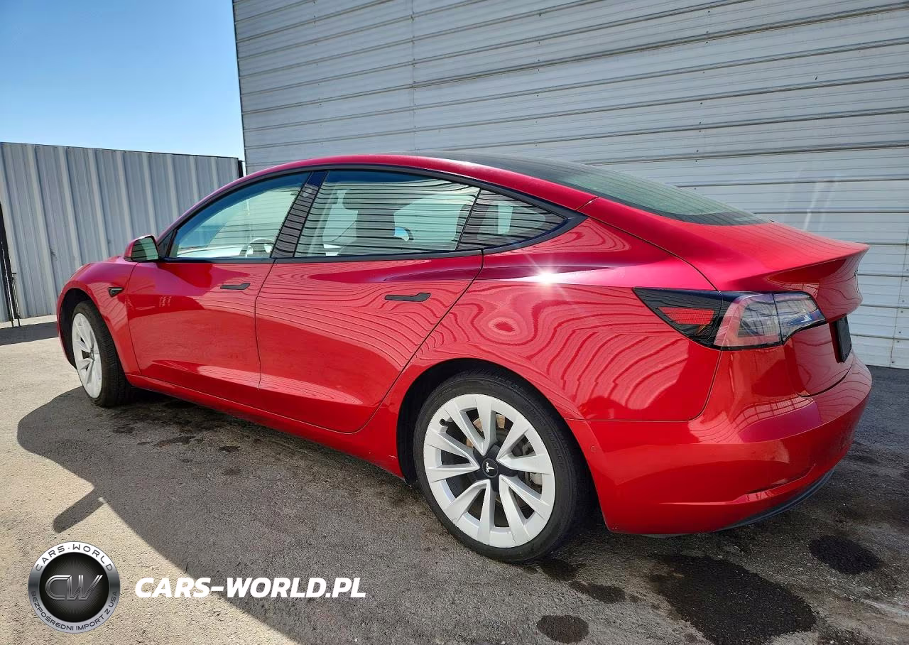 2022 Tesla Model 3 VIN:5YJ3E1EA4NF184910 - 2