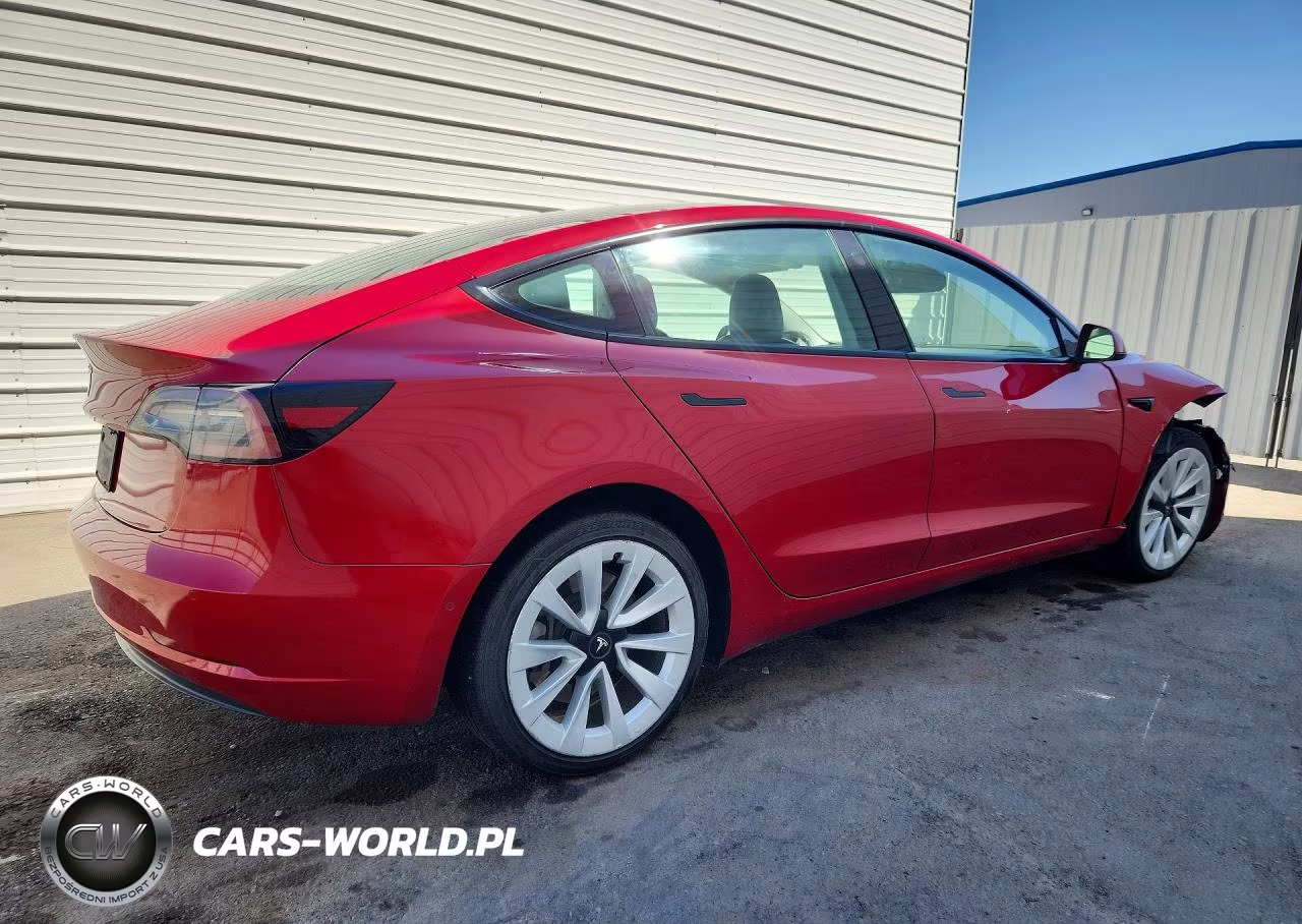 2022 Tesla Model 3 VIN:5YJ3E1EA4NF184910 - 3