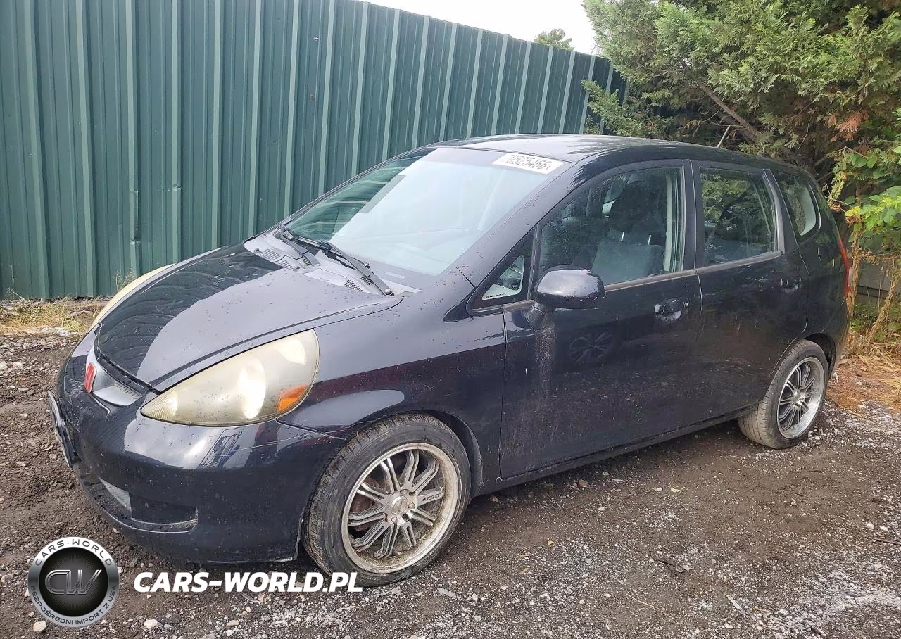 2007 Honda Fit VIN:JHMGD38457S003596 - 1