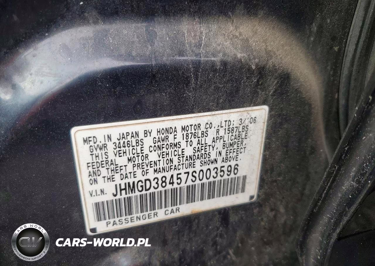 2007 Honda Fit VIN:JHMGD38457S003596 - 12