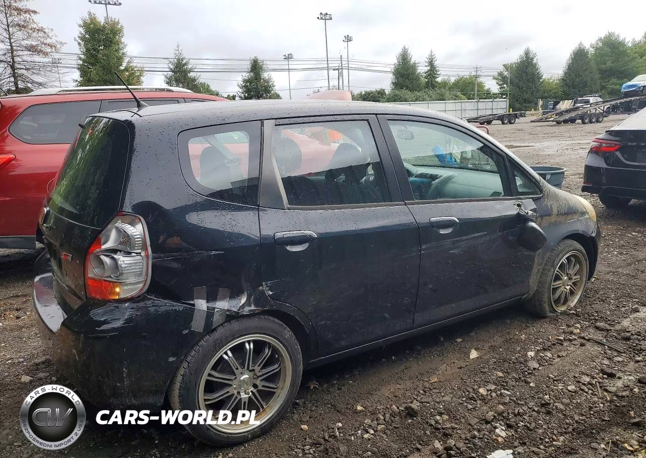 2007 Honda Fit VIN:JHMGD38457S003596 - 3