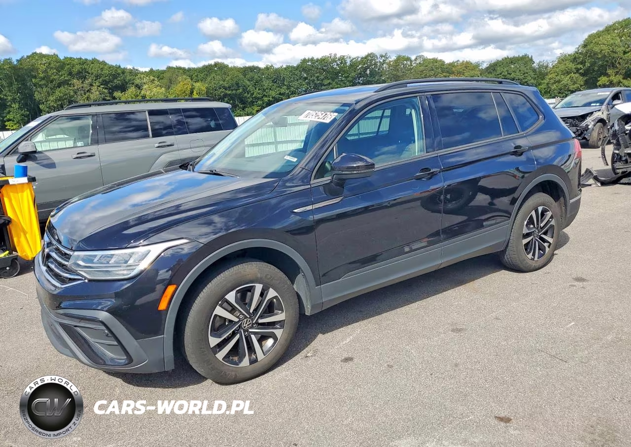 2022 Volkswagen Tiguan S VIN:3VV0B7AX0NM136178 - 1