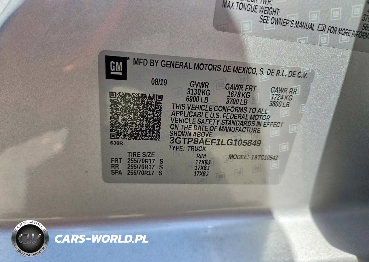 2020 GMC Sierra C1500 VIN:3GTP8AEF1LG105849 - 12
