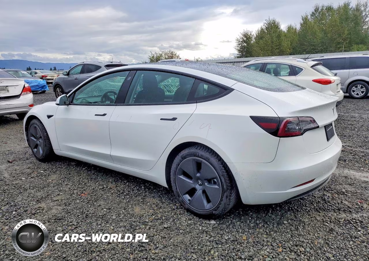 2022 Tesla Model 3 VIN:5YJ3E1EB6NF136401 - 2
