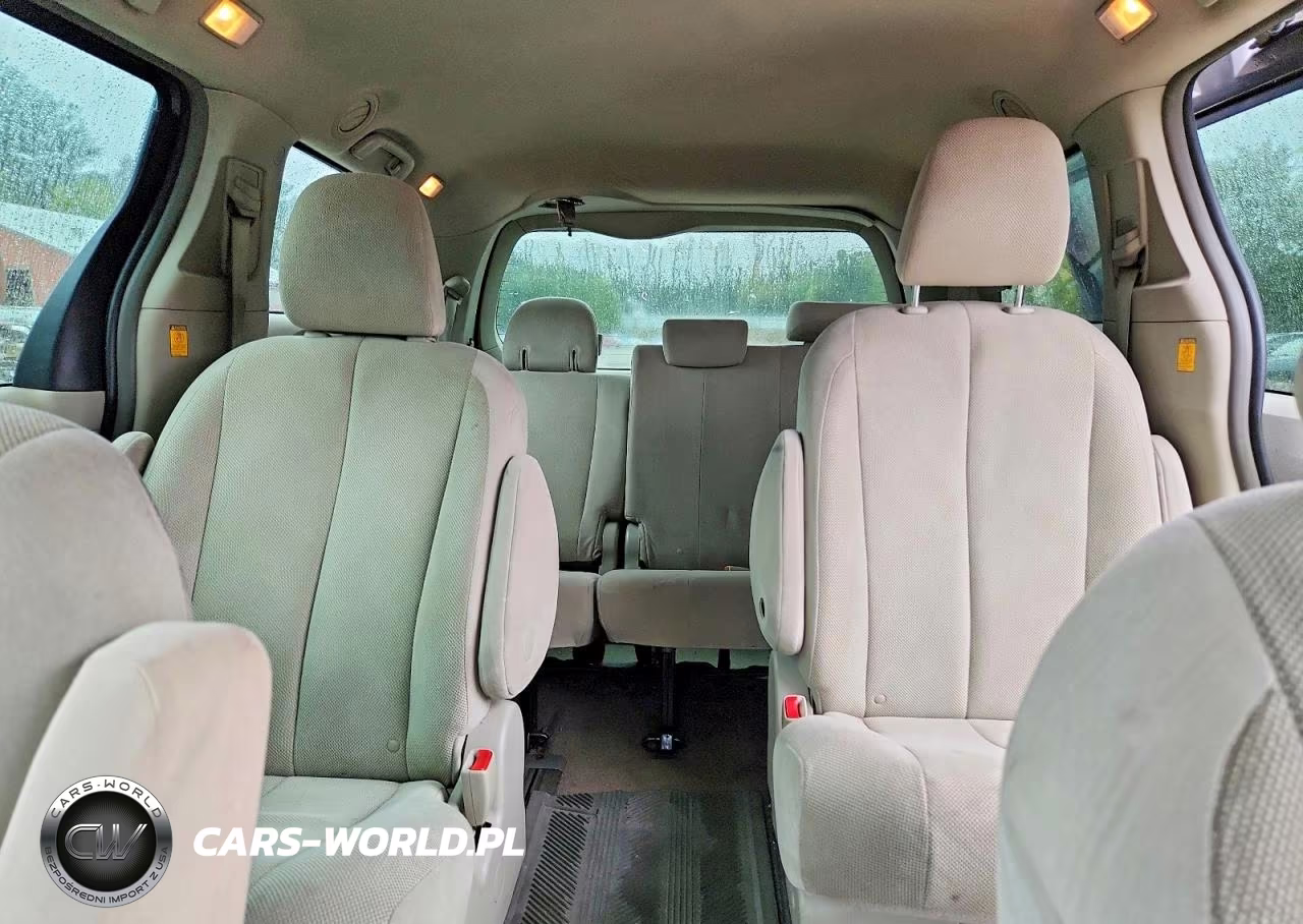 2012 Toyota Sienna Base 7-Passenger VIN:5TDZK3DC2CS209913 - 10