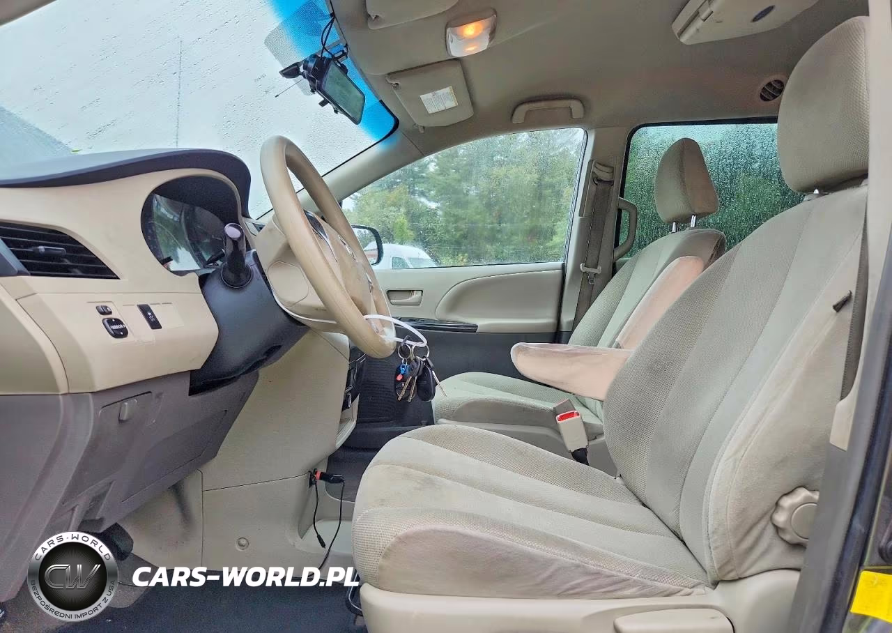 2012 Toyota Sienna Base 7-Passenger VIN:5TDZK3DC2CS209913 - 7