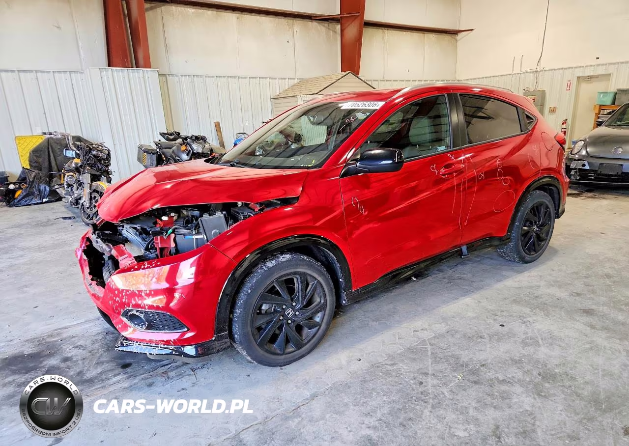 2021 Honda Hr-V Sport VIN:3CZRU6H12MM702510 - 1