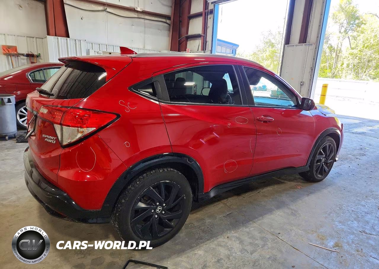 2021 Honda Hr-V Sport VIN:3CZRU6H12MM702510 - 3
