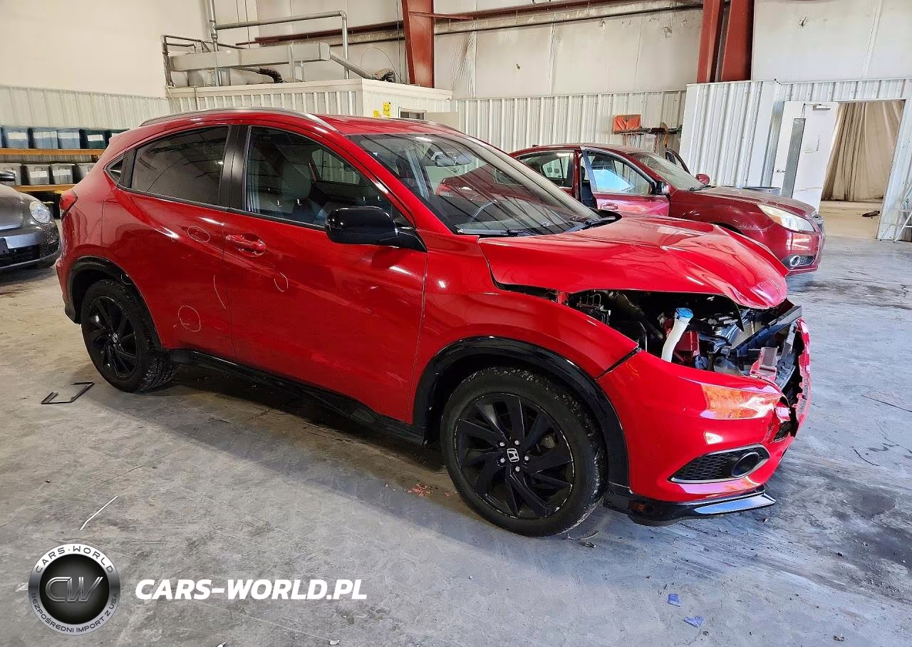 2021 Honda Hr-V Sport VIN:3CZRU6H12MM702510 - 4