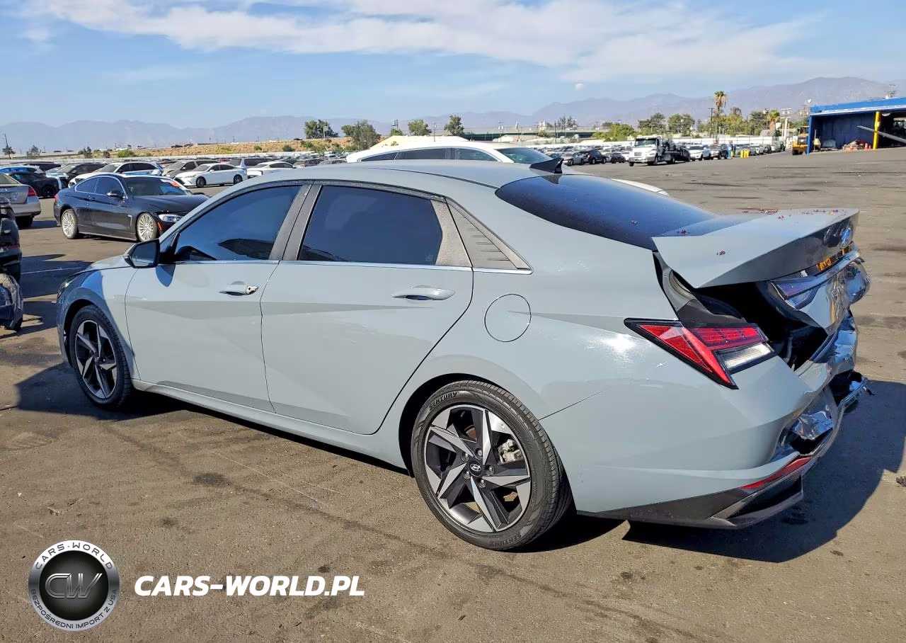 2021 Hyundai Elantra Limited VIN:KMHLN4AJ7MU011617 - 2
