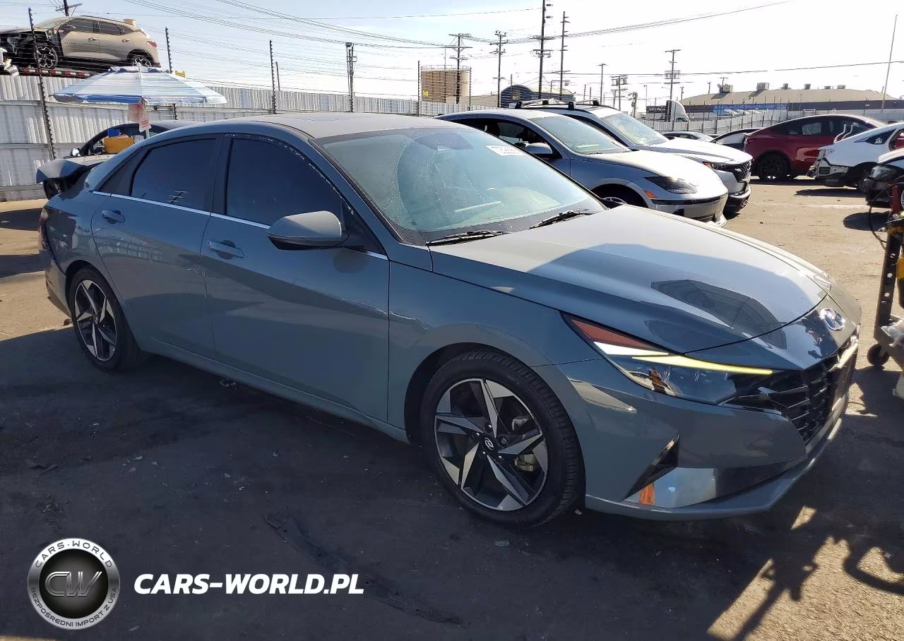 2021 Hyundai Elantra Limited VIN:KMHLN4AJ7MU011617 - 4