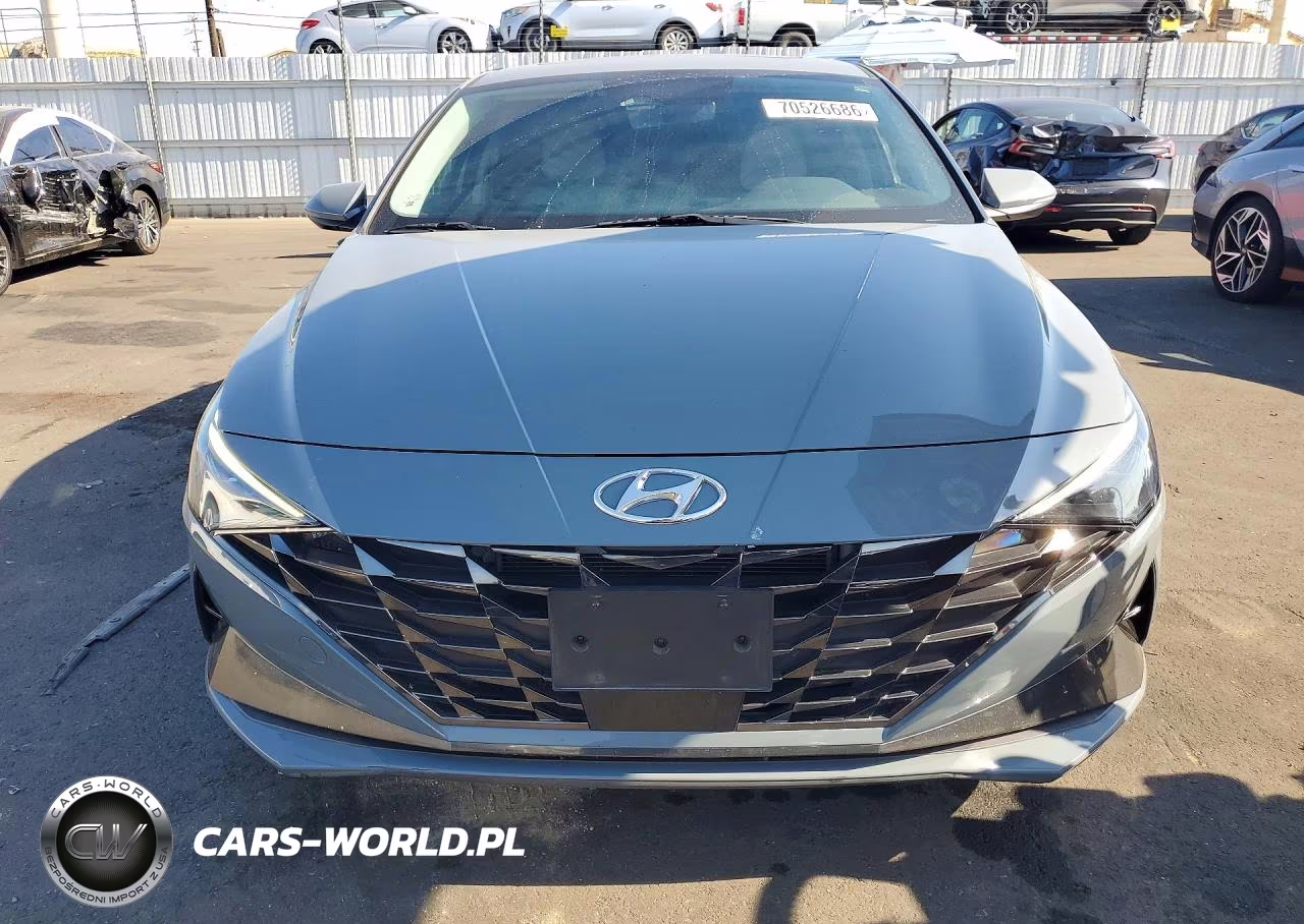 2021 Hyundai Elantra Limited VIN:KMHLN4AJ7MU011617 - 5