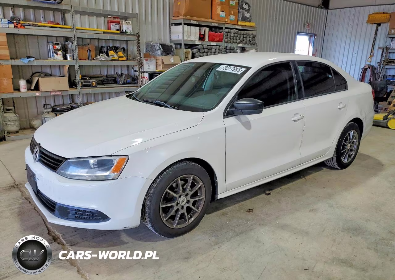 2012 Volkswagen Jetta Base VIN:3VW2K7AJ6CM332087 - 1