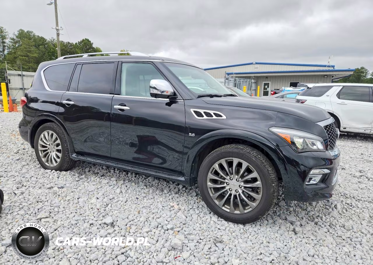 2017 Infiniti Qx80 Base VIN:JN8AZ2NC5H9430501 - 4