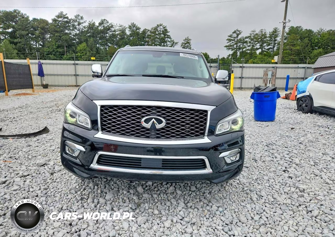 2017 Infiniti Qx80 Base VIN:JN8AZ2NC5H9430501 - 5