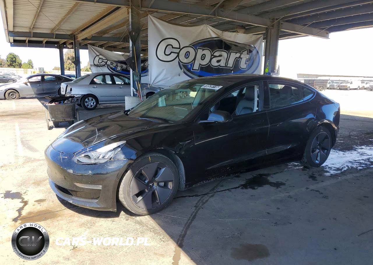 2022 Tesla Model 3 VIN:5YJ3E1EB2NF260004 - 1