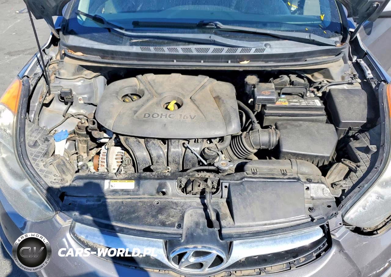 2012 Hyundai Elantra Gls VIN:5NPDH4AE1CH078032 - 11