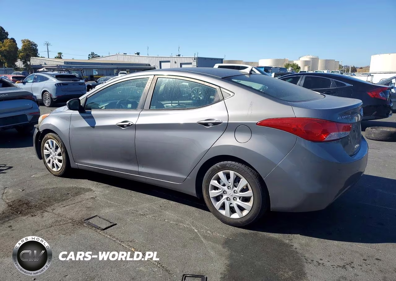 2012 Hyundai Elantra Gls VIN:5NPDH4AE1CH078032 - 2