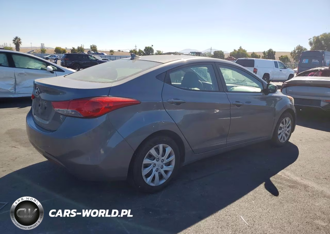 2012 Hyundai Elantra Gls VIN:5NPDH4AE1CH078032 - 3