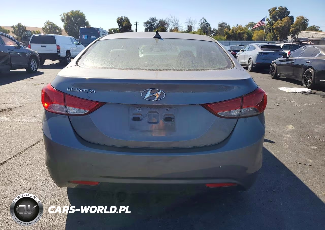 2012 Hyundai Elantra Gls VIN:5NPDH4AE1CH078032 - 6