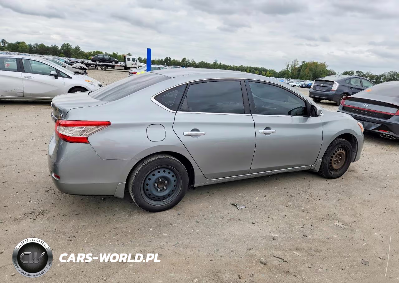 2014 Nissan Sentra Sv VIN:3N1AB7AP1EY248874 - 3