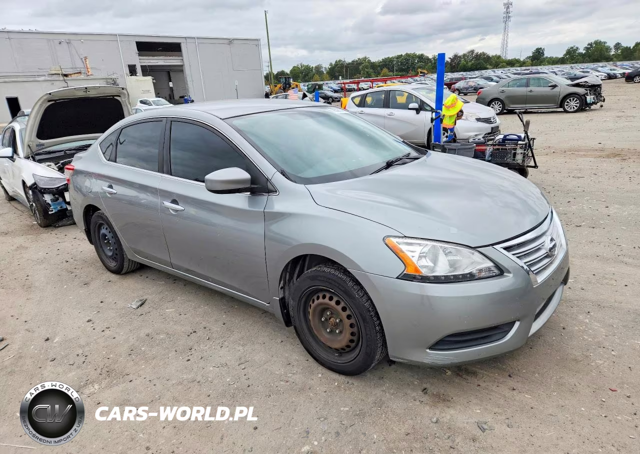 2014 Nissan Sentra Sv VIN:3N1AB7AP1EY248874 - 4