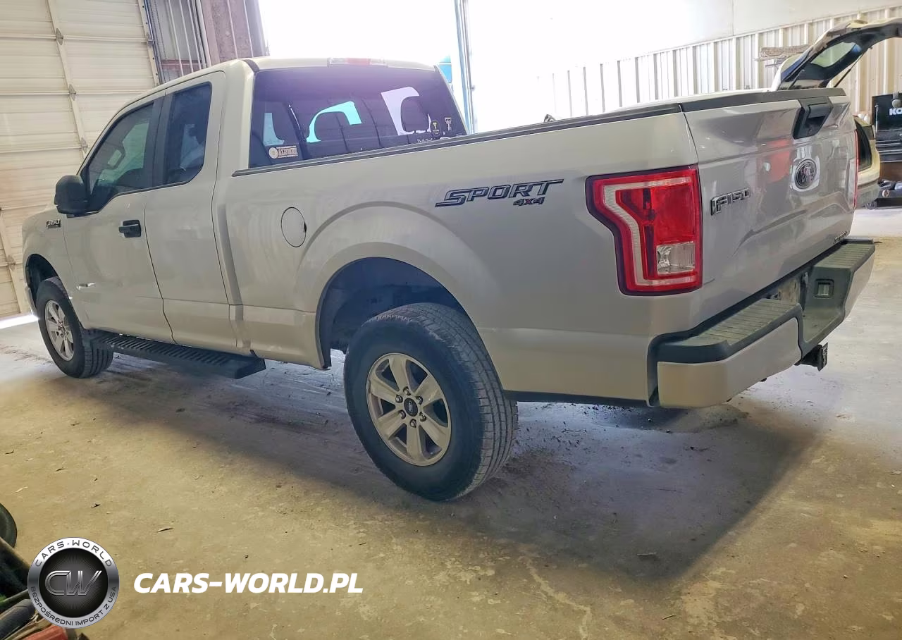 2017 Ford F150 Super Cab VIN:1FTEX1EP5HKD02347 - 2