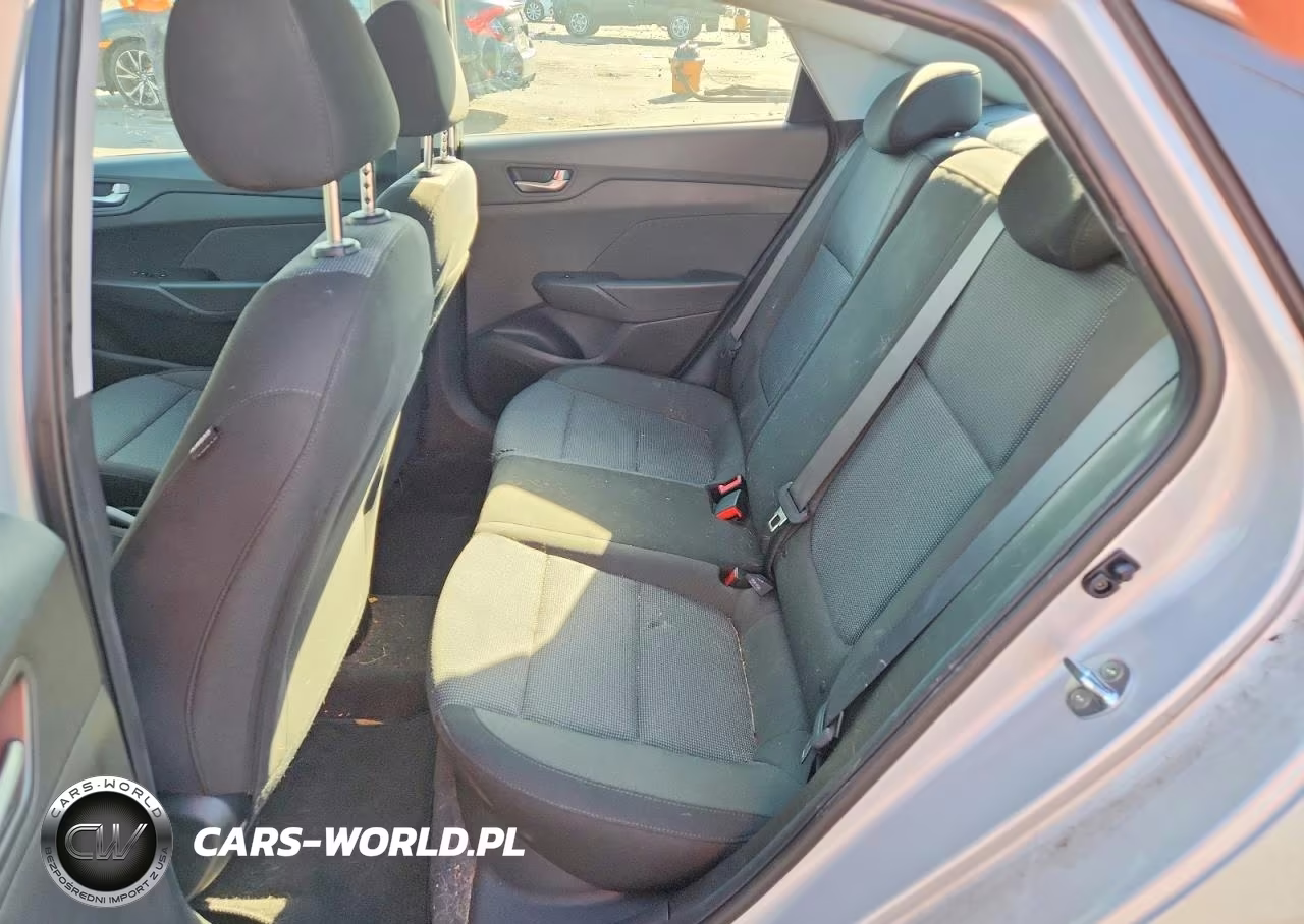 2022 Hyundai Accent Se VIN:3KPC24A63NE173513 - 10